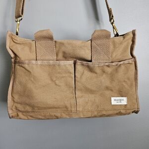 Margot New York Canva Bianca Satchel